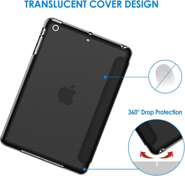 Case for iPad Mini 1, 2, 3 - Smart Cover with Auto Sleep/Wake (Black)