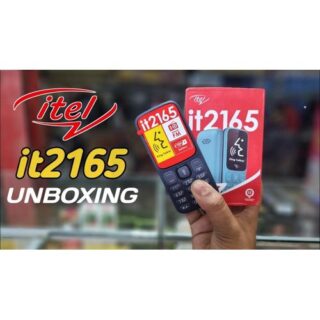 Itel 2165 Dual SIM Feature Phone | Long Battery Life, Durable Design
