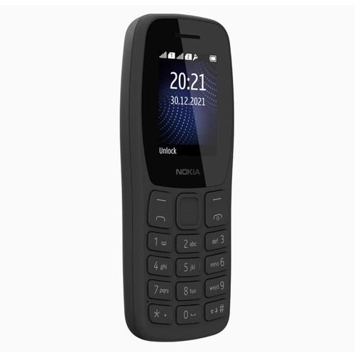 Nokia 105 Original – Dual SIM - 1.8" - 4MB RAM - 4MB ROM - 800mAh - Black - Image 2