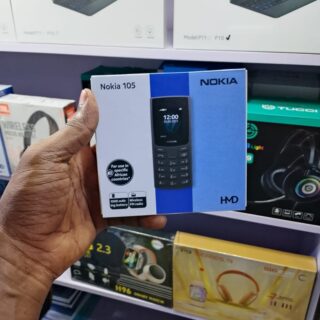 Nokia 105 Original – Dual SIM - 1.8" - 4MB RAM - 4MB ROM - 800mAh - Black