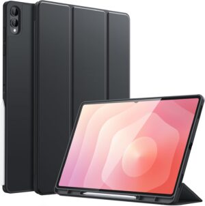 Galaxy Tab S11 Ultra Black Case – Tri-Fold Stand, Pen Holder