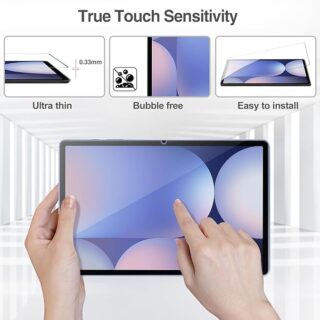 Galaxy Tab S9+ Screen Protector – Tempered Glass / HD Clear