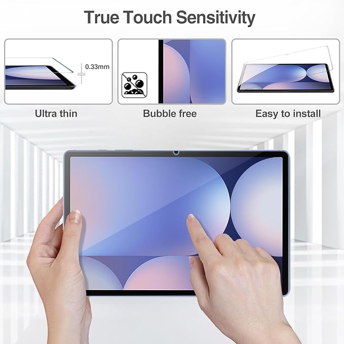 Galaxy Tab S9+ Screen Protector – Tempered Glass / HD Clear