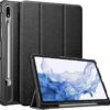 Samsung Galaxy Tab S8 Black Smart Case – Protective Cover with Stand