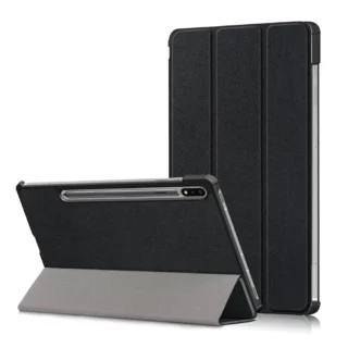 Samsung Galaxy Tab S8 Black Smart Case – Protective Cover with Stand