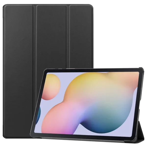 Samsung Galaxy Tab S8+ Black Smart Case – Tri-Fold Protective Cover with Stand