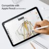 screen protector for ipad mini 6, 7 -hkshopgh Screen Protector for iPad Mini 7 (A17 Pro) 2024 & Mini 6 2021 8.3 inch, Tempered Glass for iPad Mini 7th/6th Generation