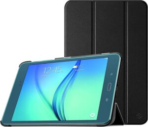 Black Case for Samsung Galaxy Tab A 8.0 (2015 Edition) – Slim Smart Stand Protective Cover