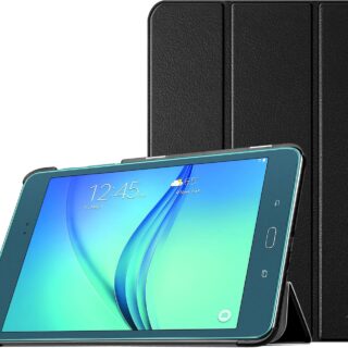 Black Case for Samsung Galaxy Tab A 8.0 (2015 Edition) – Slim Smart Stand Protective Cover
