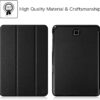 Black Case for Samsung Galaxy Tab A 8.0 (2015 Edition) – Slim Smart Stand Protective Cover