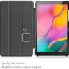 Black Case for Samsung Galaxy Tab A 8.0 (2019 Edition) – Slim Smart Stand Protective Cover