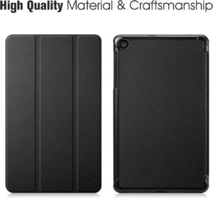 Black Case for Samsung Galaxy Tab A 8.4 (2020 Edition) – Slim Smart Stand Protective Cover