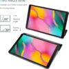 Black Case for Samsung Galaxy Tab A 10.1 (2019 Edition) – Slim Smart Stand Cover