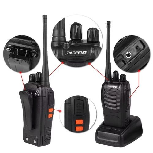 Baofeng BF-888S UHF Two-Way Radio Walkie Talkie (2-Piece Pack) – Long Range Wireless Communication in Accra Baofeng BF-888S UHF Two-Way Radio Walkie Talkie (2-Piece Pack) – Long Range Wireless Communication