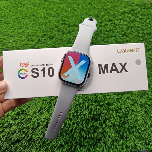 Upgrade your wrist game with the S10 Max Smart Watch, available now at HKSHOP GHANA. Boasting a massive 2.29" AMOLED HD display, seamless Bluetooth calling, and convenient magnetic wireless charging, this smartwatch keeps you connected, stylish, and active all day long.
