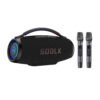 SODLK S1622 520W High Power Bluetooth Party Speaker in Ghana SODLK S1622 520W High-Power Bluetooth Party Speaker – Extra Bass Subwoofer, Dual Wireless Mics, 45,000mAh Battery
