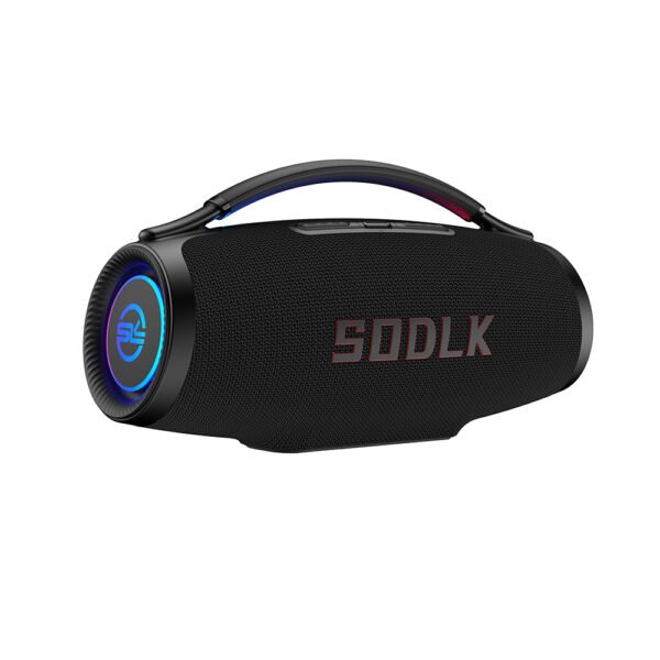 SODLK S1622 520W High Power Bluetooth Party Speaker in Ghana 4 SODLK S1622 520W High-Power Bluetooth Party Speaker – Extra Bass Subwoofer, Dual Wireless Mics, 45,000mAh Battery
