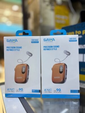 Saiya SY 13 Bluetooth Clip On Earphones Retractable Business Design, 90-Hour Playback ENC Dual-Mic Noise Cancellation Saiya SY-13 Bluetooth Clip-On Earphones – Retractable Business Design, 90-Hour Playback, ENC Dual-Mic Noise Cancellation
