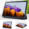 Samsung Galaxy Tab S7 11-inch Smart Case with S-Pen Holder – Black Premium Protective Cover