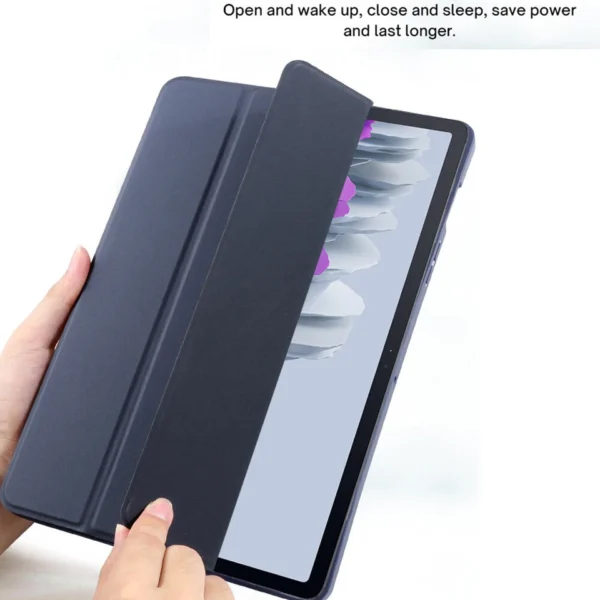 Samsung Galaxy Tab S7 11-inch Smart Case with S-Pen Holder – Black Premium Protective Cover