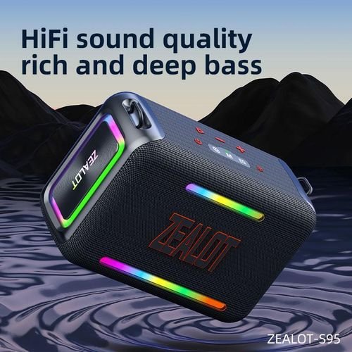 Zealot S95 120W Super Power Bluetooth Speaker 12 Zealot S95 120W Super Power Bluetooth Speaker