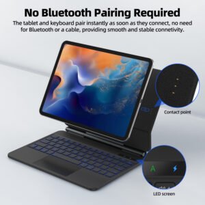 Direct Connection Magic Keyboard Case for iPad Pro 12.9-inch