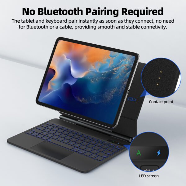 iPad pro m5 magic keyboard direct connection Direct Connection Magic Keyboard Case for iPad Pro 12.9-inch