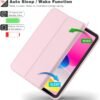 Baby Pink Color iPad A16 11th Generation Smart Case 1 Baby Pink Color Case for iPad A16 11th Generation