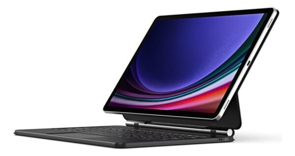 Magic Keyboard Case for Samsung Galaxy Tab S10+ HKSHOP Ghana 12 Magic Keyboard Case for Samsung Galaxy Tab S10+ / S9+ / S8+ / S7+ – 12.4-inch