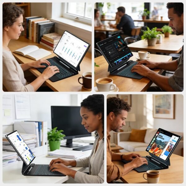 Magic Keyboard Case for Samsung Galaxy Tab S12 Ultra / S11 Ultra / S10 Ultra / S9 Ultra 14.6-inch