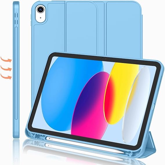 Sky Blue case for iPad 11th Generation A16 2025 Buy iPad Cases in Accra from HKSHOP GHANA Looking for an iPad A16 case in Accra? HKSHOP GHANA offers a growing selection of iPad cases and accessories in Accra and across Ghana for different iPad models and generations. Order your Sky Blue iPad 11th Generation A16 Case (2025) from HKSHOP GHANA at hkshop.com.gh and get convenient delivery across Accra and Ghana. Compatible with: iPad 11th Generation (A16), 2025 Colour: Sky Blue Product Type: Protective iPad Case