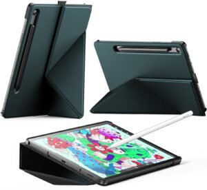## Samsung Tablet Cases in Ghana: Browse by Your Galaxy Tab Model Looking for a Samsung tablet case in Ghana? HKSHOP GHANA has case listings for several Samsung Galaxy Tab models, including options with folding stands, protective covers and S Pen or stylus holders. To find the right case, identify your tablet's exact model number in **Settings → About tablet**, then select the matching product below. Similar screen sizes do not guarantee that two tablets use the same case. ### Samsung Galaxy Tab A Series Cases **1. Samsung Galaxy Tab A11+ / A9+** Explore these listed options for the Galaxy Tab A11+ and A9+ family. Check the individual listing carefully because the supported models may differ between products. - [Case for Samsung Galaxy Tab A11+ 2025 / A9+ Plus 2023](https://hkshop.com.gh/product/case-for-samsung-galaxy-tab-a11-plus-11-inch-2025-a9-plus-2023-pu-leather-smart-cover-for-tab-a11-translucent-hard-shell-multi-viewing-angles-black/) - [Samsung Galaxy Tab A9 Plus 11-inch Black Case](https://hkshop.com.gh/product/case-for-samsung-galaxy-tab-a9-a9-plus-11-inch-2023-slim-lightweight-stand-hard-back-shell-protective-cover-for-galaxy-tab-a9-tablet-black/) - [Samsung Galaxy Tab A9+ Smart Case with Pencil Holder](https://hkshop.com.gh/product/samsung-galaxy-tab-a9-plus-a9-smart-case-with-pencil-holder-black/) **2. Samsung Galaxy Tab A8 10.5-inch (2022)** - [Samsung Galaxy Tab A8 Case — SM-X200 / X205 / X207](https://hkshop.com.gh/product/case-for-samsung-galaxy-tab-a8-10-5-inch-2022-sm-x200-x205-x207-slim-translucent-back-tri-fold-folio-stand-protective-tablet-cover-auto-black/) **3. Samsung Galaxy Tab A7 Lite 8.7-inch (2021)** - [Samsung Galaxy Tab A7 Lite Case — SM-T220 / T225 / T227](https://hkshop.com.gh/product/case-for-samsung-galaxy-tab-a7-lite-8-7-inch-2021-model-sm-t220-t225-t227-ultra-thin-lightweight-hard-back-shell-tri-fold-stand-cover-black/) **4. Samsung Galaxy Tab A7 10.4-inch (2020)** - [Samsung Galaxy Tab A7 Case — SM-T500 / T505 / T507](https://hkshop.com.gh/product/case-for-samsung-galaxy-tab-a7-10-4-inch-2020-sm-t500-t505-t507-not-for-galaxy-tab-a7-lite-8-7-inch-2021-black/) ### Samsung Galaxy Tab S Series Cases **5. Samsung Galaxy Tab S6 Lite** - [Samsung Galaxy Tab S6 Lite 10.4-inch Case with Pen / Stylus Holder](https://hkshop.com.gh/product/smart-case-for-samsung-galaxy-tab-s6-lite-10-4-with-pen-stylus-slot-holder-black/) **6. Samsung Galaxy Tab S7** - [Samsung Galaxy Tab S7 11-inch Smart Case with S Pen Holder — Black](https://hkshop.com.gh/product/samsung-galaxy-tab-s7-11-inch-smart-case-with-s-pen-holder-black-premium-protective-cover/) - [Samsung Galaxy Tab S7 Smart Case with S Pen Holder — Light Brown](https://hkshop.com.gh/product/samsung-galaxy-tab-s7-smart-case-with-s-pen-holder-light-brown-premium-protective-cover/) - [Samsung Galaxy Tab S7 Black Protective Case with Magnetic Book Cover and Stand](https://hkshop.com.gh/product/samsung-galaxy-tab-s7-black-protective-case-magnetic-book-cover-with-stand-s-pen-holder/) **7. Samsung Galaxy Tab S7 FE** - [Samsung Galaxy Tab S7 FE Protective Case with Stand and S Pen Holder](https://hkshop.com.gh/product/samsung-galaxy-tab-s7-fe-black-protective-case-magnetic-book-cover-with-stand-s-pen-holder/) **8. Samsung Galaxy Tab S7+** - [Samsung Galaxy Tab S7 Plus Black Protective Case with Magnetic Stand and S Pen Holder](https://hkshop.com.gh/product/samsung-galaxy-tab-s7-plus-black-protective-cover-case-magnetic-stand-s-pen-holder/) **9. Samsung Galaxy Tab S8** - [Samsung Galaxy Tab S8 Smart Case with S Pen Holder — Black](https://hkshop.com.gh/product/samsung-galaxy-tab-s8-smart-case-with-s-pen-holder-black-premium-protective-cover/) - [Samsung Galaxy Tab S8 Smart Case with S Pen Holder — Light Brown](https://hkshop.com.gh/product/samsung-galaxy-tab-s8-smart-case-with-s-pen-holder-light-brown-premium-protective-cover/) - [Samsung Galaxy Tab S8 Black Smart Case with Folding Stand](https://hkshop.com.gh/product/samsung-galaxy-tab-s8-black-smart-case-protective-cover-with-stand/) **10. Samsung Galaxy Tab S8+** - [Samsung Galaxy Tab S8+ Black Smart Case with Stand](https://hkshop.com.gh/product/samsung-galaxy-tab-s8-plus-black-smart-case-tri-fold-protective-cover-with-stand/) **11. Samsung Galaxy Tab S8 Ultra** - [Samsung Galaxy Tab S8 Ultra Black Case with Stand and Pen Holder](https://hkshop.com.gh/product/samsung-galaxy-tab-s8-ultra-black-case-tri-fold-stand-cover-with-pen-holder/) **12. Samsung Galaxy Tab S9** - [Samsung Galaxy Tab S9 Black Case with Stand, Auto Wake / Sleep and Pen Holder](https://hkshop.com.gh/product/samsung-galaxy-tab-s9-black-case-tri-fold-stand-cover-with-auto-wake-sleep-pen-holder/) **13. Samsung Galaxy Tab S9+** - [Samsung Galaxy Tab S9+ Black Case with Stand, Auto Wake / Sleep and Pen Holder](https://hkshop.com.gh/product/samsung-galaxy-tab-s9-black-case-tri-fold-stand-cover-with-auto-wake-sleep-pen-holder-2/) **14. Samsung Galaxy Tab S9 FE** - [Samsung Galaxy Tab S9 FE Black Case with Stand and Pen Holder](https://hkshop.com.gh/product/samsung-galaxy-tab-s9-fe-black-case-tri-fold-stand-cover-with-auto-wake-sleep-pen-holder/) **15. Samsung Galaxy Tab S10 Ultra** - [Samsung Galaxy Tab S10 Ultra Black Case with Stand and Pen Slot](https://hkshop.com.gh/product/samsung-galaxy-tab-s10-ultra-black-case-tri-fold-stand-protective-cover-with-pen-slot/) **16. Samsung Galaxy Tab S11** - [Samsung Galaxy Tab S11 Smart Case with S Pen Holder](https://hkshop.com.gh/product/samsung-galaxy-tab-s11-smart-case-with-s-pen-holder-premium-protective-cover/) - [Samsung Galaxy Tab S11 Slim Folio Case with S Pen Holder and Folding Stand](https://hkshop.com.gh/product/samsung-galaxy-tab-s11-with-s-pen-holder-slim-folio-stand-protective-tablet-cover-multi-angle-viewing-auto-sleep-wake-black/) **17. Samsung Galaxy Tab S11 Ultra** - [Samsung Galaxy Tab S11 Ultra Black Case with Tri-Fold Stand and Pen Holder](https://hkshop.com.gh/product/galaxy-tab-s11-ultra-black-case-tri-fold-stand-pen-holder/) ### Can't Find Your Samsung Tablet Model? If you do not see your exact tablet listed above, visit the complete [Samsung Tablet Cases collection at HKSHOP GHANA](https://hkshop.com.gh/product-category/samsung-tablet-cases/) to review the current range. Before ordering, confirm your model number, camera and button cut-outs, and the compatibility details on the product page. Product availability and prices may change. **Shop Samsung tablet cases in Ghana at HKSHOP GHANA** and find a case designed for your Galaxy Tab.