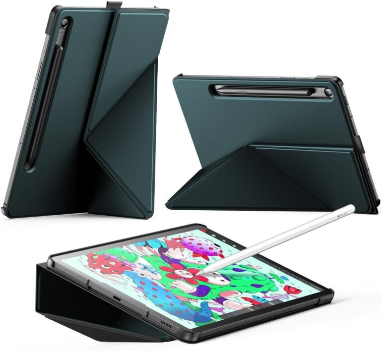 ## Samsung Tablet Cases in Ghana: Browse by Your Galaxy Tab Model Looking for a Samsung tablet case in Ghana? HKSHOP GHANA has case listings for several Samsung Galaxy Tab models, including options with folding stands, protective covers and S Pen or stylus holders. To find the right case, identify your tablet's exact model number in **Settings → About tablet**, then select the matching product below. Similar screen sizes do not guarantee that two tablets use the same case. ### Samsung Galaxy Tab A Series Cases **1. Samsung Galaxy Tab A11+ / A9+** Explore these listed options for the Galaxy Tab A11+ and A9+ family. Check the individual listing carefully because the supported models may differ between products. - [Case for Samsung Galaxy Tab A11+ 2025 / A9+ Plus 2023](https://hkshop.com.gh/product/case-for-samsung-galaxy-tab-a11-plus-11-inch-2025-a9-plus-2023-pu-leather-smart-cover-for-tab-a11-translucent-hard-shell-multi-viewing-angles-black/) - [Samsung Galaxy Tab A9 Plus 11-inch Black Case](https://hkshop.com.gh/product/case-for-samsung-galaxy-tab-a9-a9-plus-11-inch-2023-slim-lightweight-stand-hard-back-shell-protective-cover-for-galaxy-tab-a9-tablet-black/) - [Samsung Galaxy Tab A9+ Smart Case with Pencil Holder](https://hkshop.com.gh/product/samsung-galaxy-tab-a9-plus-a9-smart-case-with-pencil-holder-black/) **2. Samsung Galaxy Tab A8 10.5-inch (2022)** - [Samsung Galaxy Tab A8 Case — SM-X200 / X205 / X207](https://hkshop.com.gh/product/case-for-samsung-galaxy-tab-a8-10-5-inch-2022-sm-x200-x205-x207-slim-translucent-back-tri-fold-folio-stand-protective-tablet-cover-auto-black/) **3. Samsung Galaxy Tab A7 Lite 8.7-inch (2021)** - [Samsung Galaxy Tab A7 Lite Case — SM-T220 / T225 / T227](https://hkshop.com.gh/product/case-for-samsung-galaxy-tab-a7-lite-8-7-inch-2021-model-sm-t220-t225-t227-ultra-thin-lightweight-hard-back-shell-tri-fold-stand-cover-black/) **4. Samsung Galaxy Tab A7 10.4-inch (2020)** - [Samsung Galaxy Tab A7 Case — SM-T500 / T505 / T507](https://hkshop.com.gh/product/case-for-samsung-galaxy-tab-a7-10-4-inch-2020-sm-t500-t505-t507-not-for-galaxy-tab-a7-lite-8-7-inch-2021-black/) ### Samsung Galaxy Tab S Series Cases **5. Samsung Galaxy Tab S6 Lite** - [Samsung Galaxy Tab S6 Lite 10.4-inch Case with Pen / Stylus Holder](https://hkshop.com.gh/product/smart-case-for-samsung-galaxy-tab-s6-lite-10-4-with-pen-stylus-slot-holder-black/) **6. Samsung Galaxy Tab S7** - [Samsung Galaxy Tab S7 11-inch Smart Case with S Pen Holder — Black](https://hkshop.com.gh/product/samsung-galaxy-tab-s7-11-inch-smart-case-with-s-pen-holder-black-premium-protective-cover/) - [Samsung Galaxy Tab S7 Smart Case with S Pen Holder — Light Brown](https://hkshop.com.gh/product/samsung-galaxy-tab-s7-smart-case-with-s-pen-holder-light-brown-premium-protective-cover/) - [Samsung Galaxy Tab S7 Black Protective Case with Magnetic Book Cover and Stand](https://hkshop.com.gh/product/samsung-galaxy-tab-s7-black-protective-case-magnetic-book-cover-with-stand-s-pen-holder/) **7. Samsung Galaxy Tab S7 FE** - [Samsung Galaxy Tab S7 FE Protective Case with Stand and S Pen Holder](https://hkshop.com.gh/product/samsung-galaxy-tab-s7-fe-black-protective-case-magnetic-book-cover-with-stand-s-pen-holder/) **8. Samsung Galaxy Tab S7+** - [Samsung Galaxy Tab S7 Plus Black Protective Case with Magnetic Stand and S Pen Holder](https://hkshop.com.gh/product/samsung-galaxy-tab-s7-plus-black-protective-cover-case-magnetic-stand-s-pen-holder/) **9. Samsung Galaxy Tab S8** - [Samsung Galaxy Tab S8 Smart Case with S Pen Holder — Black](https://hkshop.com.gh/product/samsung-galaxy-tab-s8-smart-case-with-s-pen-holder-black-premium-protective-cover/) - [Samsung Galaxy Tab S8 Smart Case with S Pen Holder — Light Brown](https://hkshop.com.gh/product/samsung-galaxy-tab-s8-smart-case-with-s-pen-holder-light-brown-premium-protective-cover/) - [Samsung Galaxy Tab S8 Black Smart Case with Folding Stand](https://hkshop.com.gh/product/samsung-galaxy-tab-s8-black-smart-case-protective-cover-with-stand/) **10. Samsung Galaxy Tab S8+** - [Samsung Galaxy Tab S8+ Black Smart Case with Stand](https://hkshop.com.gh/product/samsung-galaxy-tab-s8-plus-black-smart-case-tri-fold-protective-cover-with-stand/) **11. Samsung Galaxy Tab S8 Ultra** - [Samsung Galaxy Tab S8 Ultra Black Case with Stand and Pen Holder](https://hkshop.com.gh/product/samsung-galaxy-tab-s8-ultra-black-case-tri-fold-stand-cover-with-pen-holder/) **12. Samsung Galaxy Tab S9** - [Samsung Galaxy Tab S9 Black Case with Stand, Auto Wake / Sleep and Pen Holder](https://hkshop.com.gh/product/samsung-galaxy-tab-s9-black-case-tri-fold-stand-cover-with-auto-wake-sleep-pen-holder/) **13. Samsung Galaxy Tab S9+** - [Samsung Galaxy Tab S9+ Black Case with Stand, Auto Wake / Sleep and Pen Holder](https://hkshop.com.gh/product/samsung-galaxy-tab-s9-black-case-tri-fold-stand-cover-with-auto-wake-sleep-pen-holder-2/) **14. Samsung Galaxy Tab S9 FE** - [Samsung Galaxy Tab S9 FE Black Case with Stand and Pen Holder](https://hkshop.com.gh/product/samsung-galaxy-tab-s9-fe-black-case-tri-fold-stand-cover-with-auto-wake-sleep-pen-holder/) **15. Samsung Galaxy Tab S10 Ultra** - [Samsung Galaxy Tab S10 Ultra Black Case with Stand and Pen Slot](https://hkshop.com.gh/product/samsung-galaxy-tab-s10-ultra-black-case-tri-fold-stand-protective-cover-with-pen-slot/) **16. Samsung Galaxy Tab S11** - [Samsung Galaxy Tab S11 Smart Case with S Pen Holder](https://hkshop.com.gh/product/samsung-galaxy-tab-s11-smart-case-with-s-pen-holder-premium-protective-cover/) - [Samsung Galaxy Tab S11 Slim Folio Case with S Pen Holder and Folding Stand](https://hkshop.com.gh/product/samsung-galaxy-tab-s11-with-s-pen-holder-slim-folio-stand-protective-tablet-cover-multi-angle-viewing-auto-sleep-wake-black/) **17. Samsung Galaxy Tab S11 Ultra** - [Samsung Galaxy Tab S11 Ultra Black Case with Tri-Fold Stand and Pen Holder](https://hkshop.com.gh/product/galaxy-tab-s11-ultra-black-case-tri-fold-stand-pen-holder/) ### Can't Find Your Samsung Tablet Model? If you do not see your exact tablet listed above, visit the complete [Samsung Tablet Cases collection at HKSHOP GHANA](https://hkshop.com.gh/product-category/samsung-tablet-cases/) to review the current range. Before ordering, confirm your model number, camera and button cut-outs, and the compatibility details on the product page. Product availability and prices may change. **Shop Samsung tablet cases in Ghana at HKSHOP GHANA** and find a case designed for your Galaxy Tab.